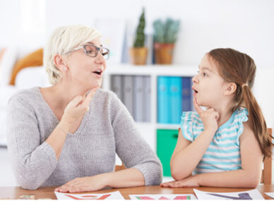 Speech therapy